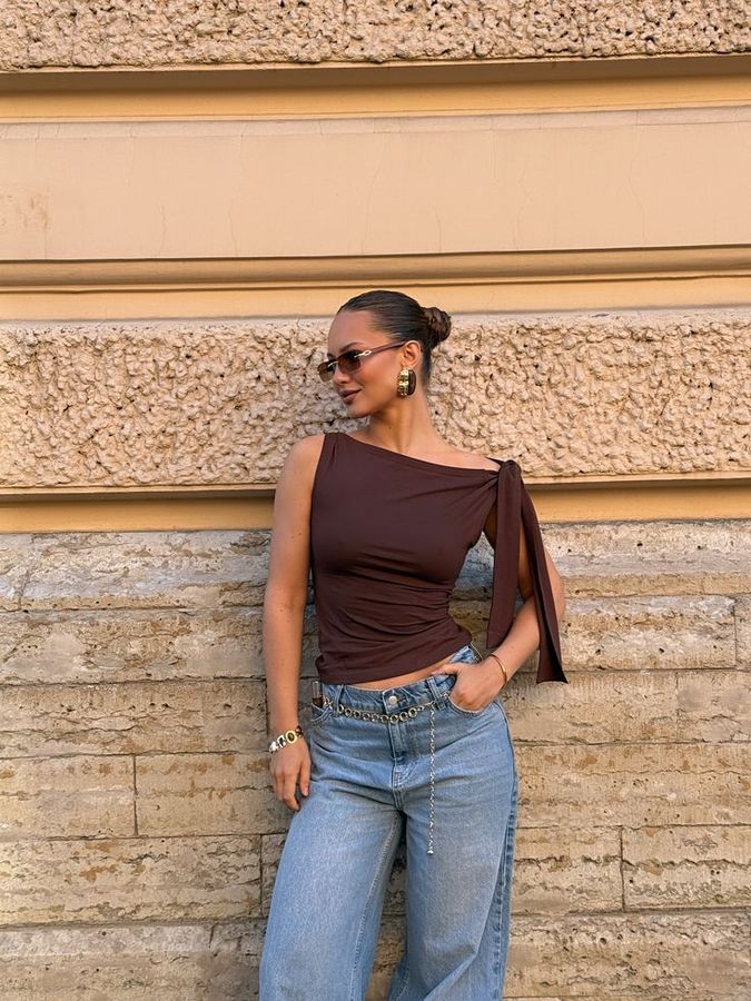 Blusa Brown Clothes
